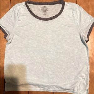 Juniors SO Authentic American Heritage Cropped Tee